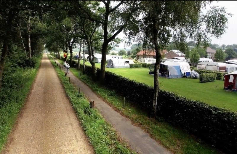 Het ven minicamping fietsen